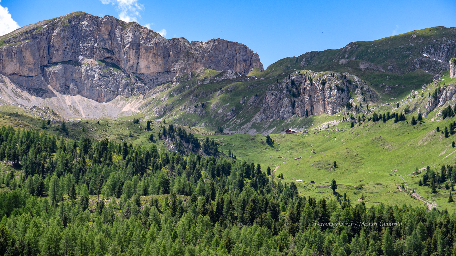 Punta Valaccia e rifugio punta Vallaccia