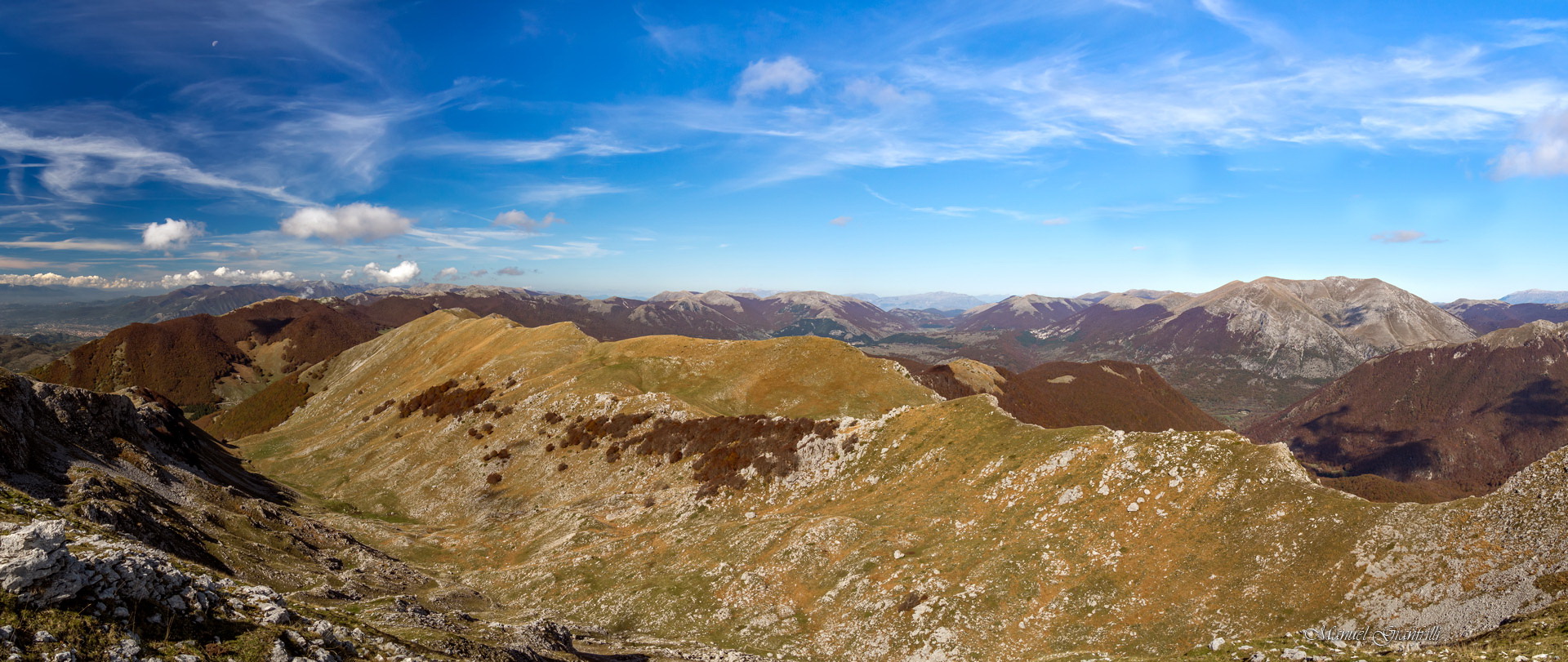 Panorama sulla valle panoramabackvalico