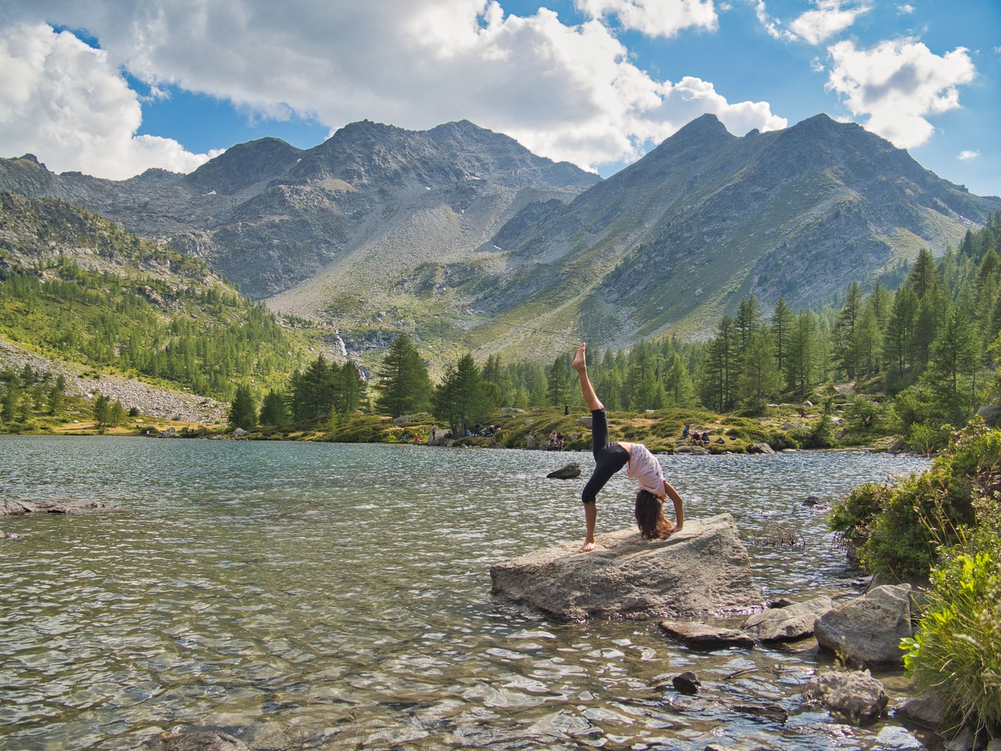 Il lago d'Arpy Il lago d'Arpy