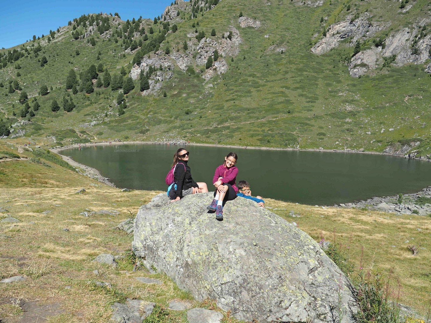 Il lago di Chamolé Il lago di Chamolé